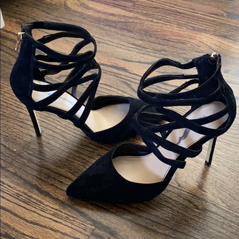 Elegant Black Boston Proper Heels